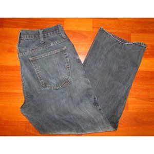 OLD NAVY Straight Black Jeans - 36 x 30